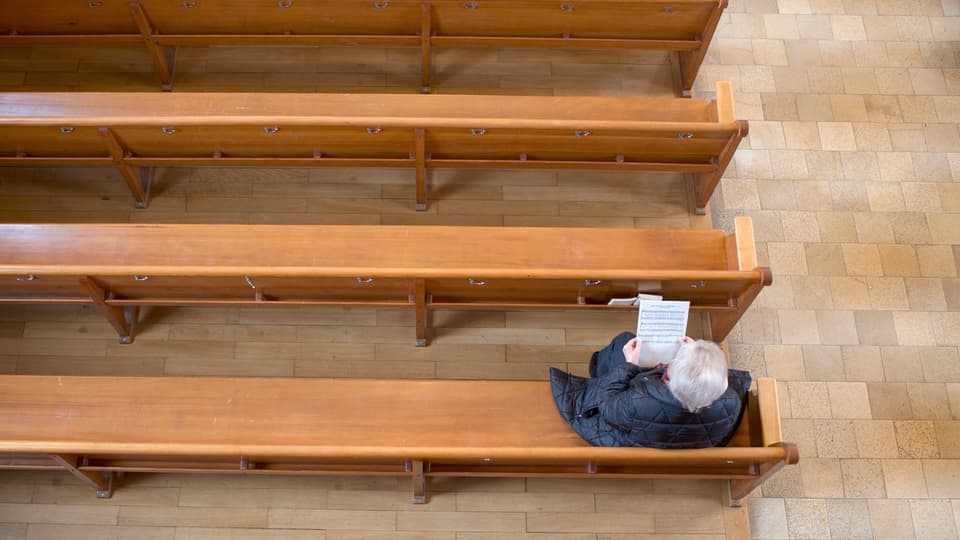 Immer weniger Menschen gehen am Sonntagmorgen in die Kirche