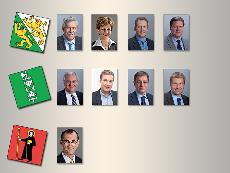 Bilder alles Ostschweizer SVP-Parlamentarier