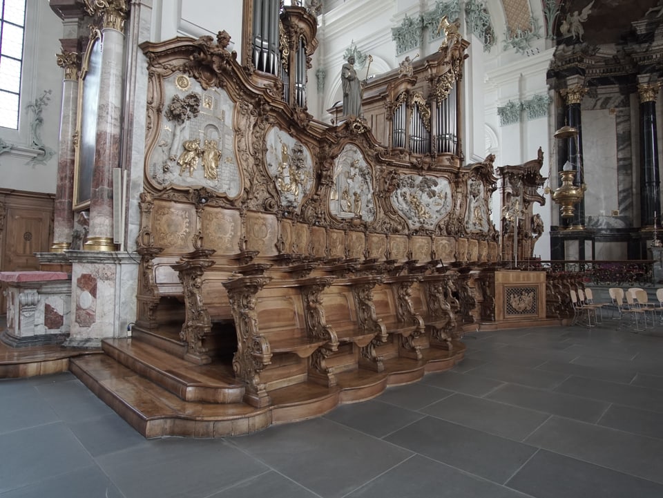 Chorgestühle in der Stiftskirche