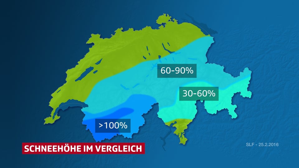 Weite Teilen der Alpen, besonders der südlichen und östlichen Alpen, wurden in diesem Jahr nicht mit Schnee verwöhnt.