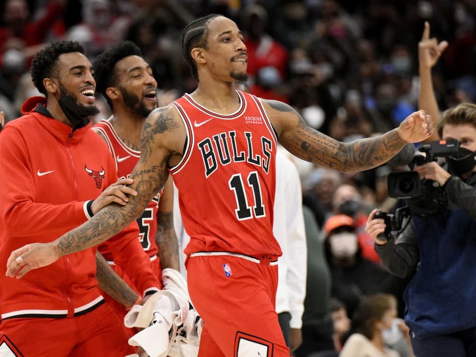 Konnte sich erneut feiern lassen DeMar DeRozan lässt sich feiern