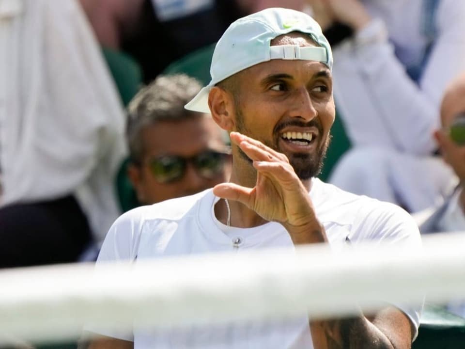 Legt sich immer mal wieder mit Zuschauern an Nick Kyrgios.