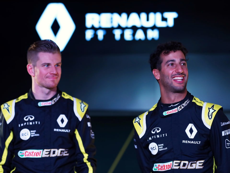 Daniel Ricciardo und Nico Hülkenberg.