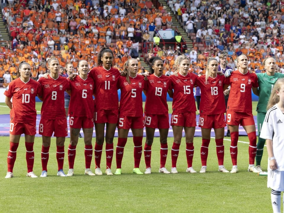 Die Schweizer Fussball-Nati.