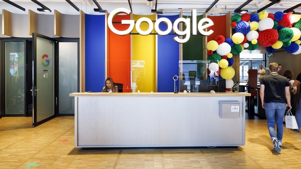 Bild vom Google-Sitz an der Zürcher Europaallee