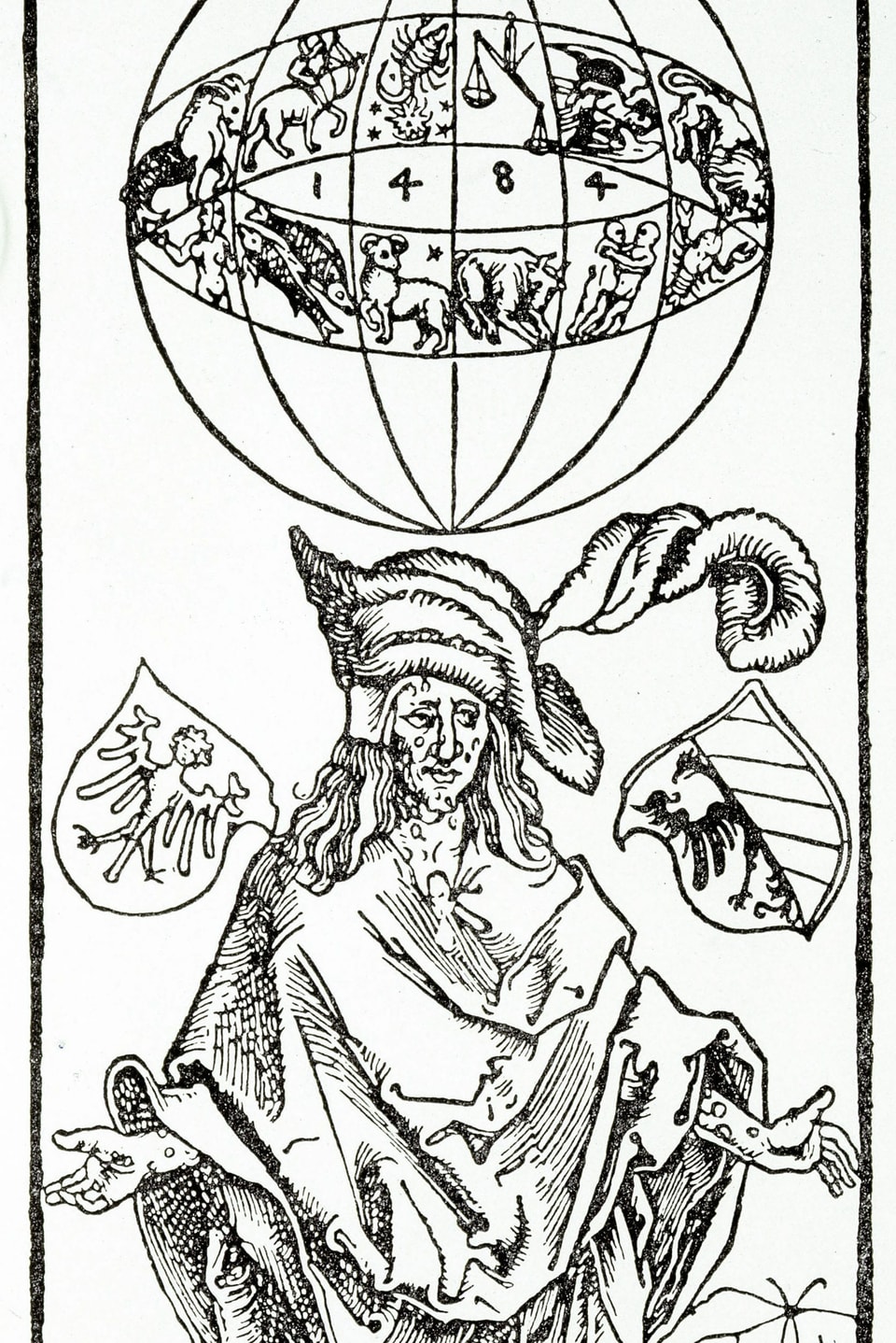 Ausschnitt aus Albrecht Dürers «Darstellung eines Syphilitikers».