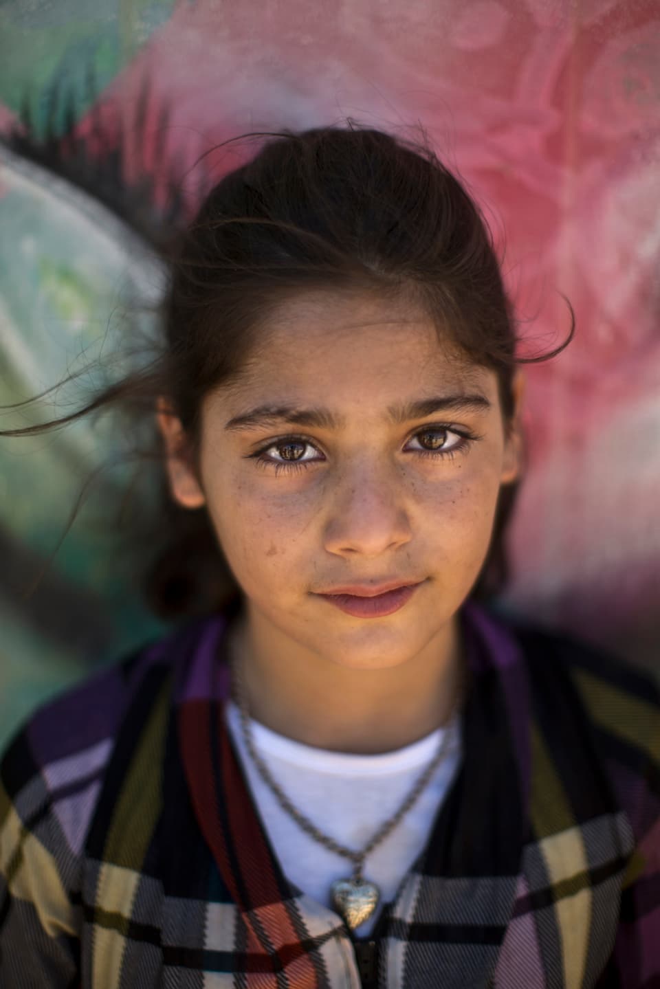Porträt eines syrischen Mädchen