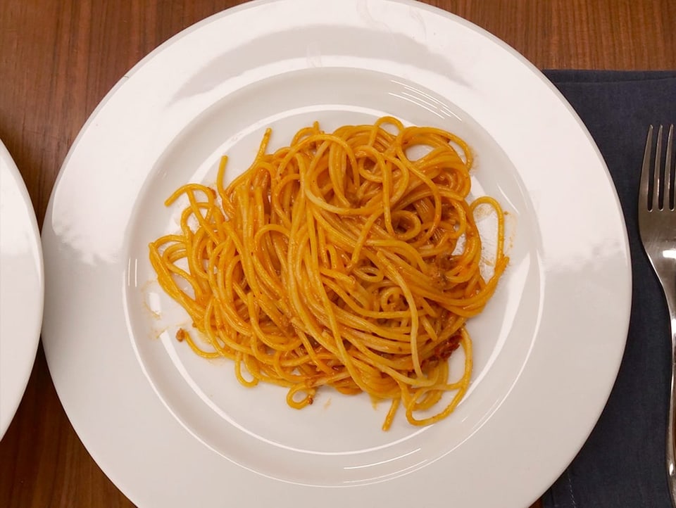Teller Spaghetti