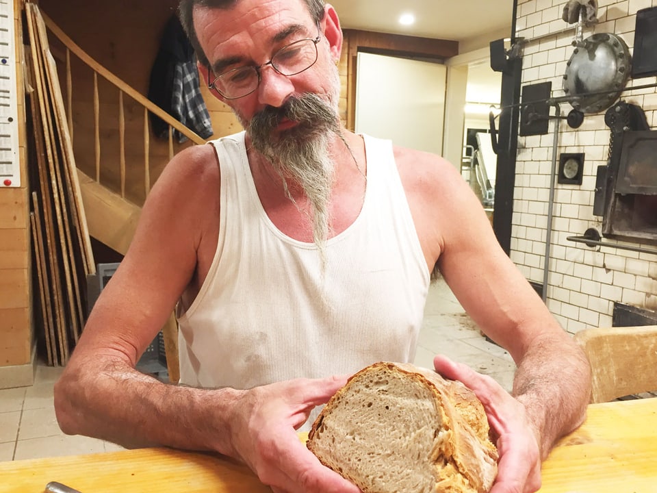Bäcker Kast und sein Brot