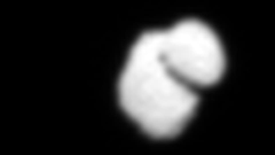Bild des Kometen Tschurjumow-Gerassimenko 67/P