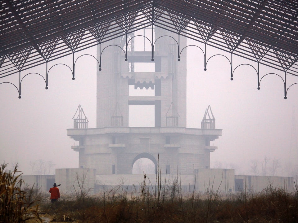 Das verlassene «Wonderland» im Stadtbezirk Changping bei Peking 