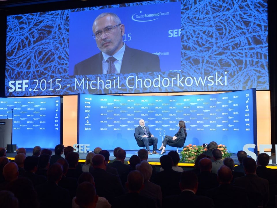 Michail Chodorkowsky am SEF 2015