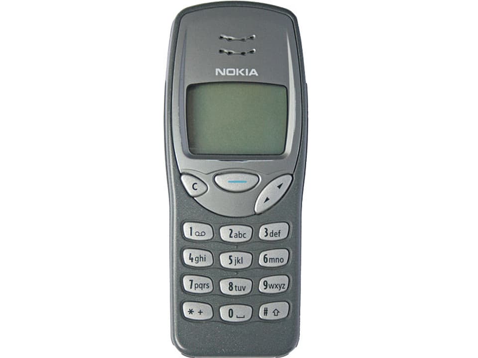 Das Noka 3210 ist eines der populärsten Mobiltelefone. Technisch ist es zwar kein grosser Fortschritt, doch das 3210 war deutlich günstiger als die bisherigen Natels.