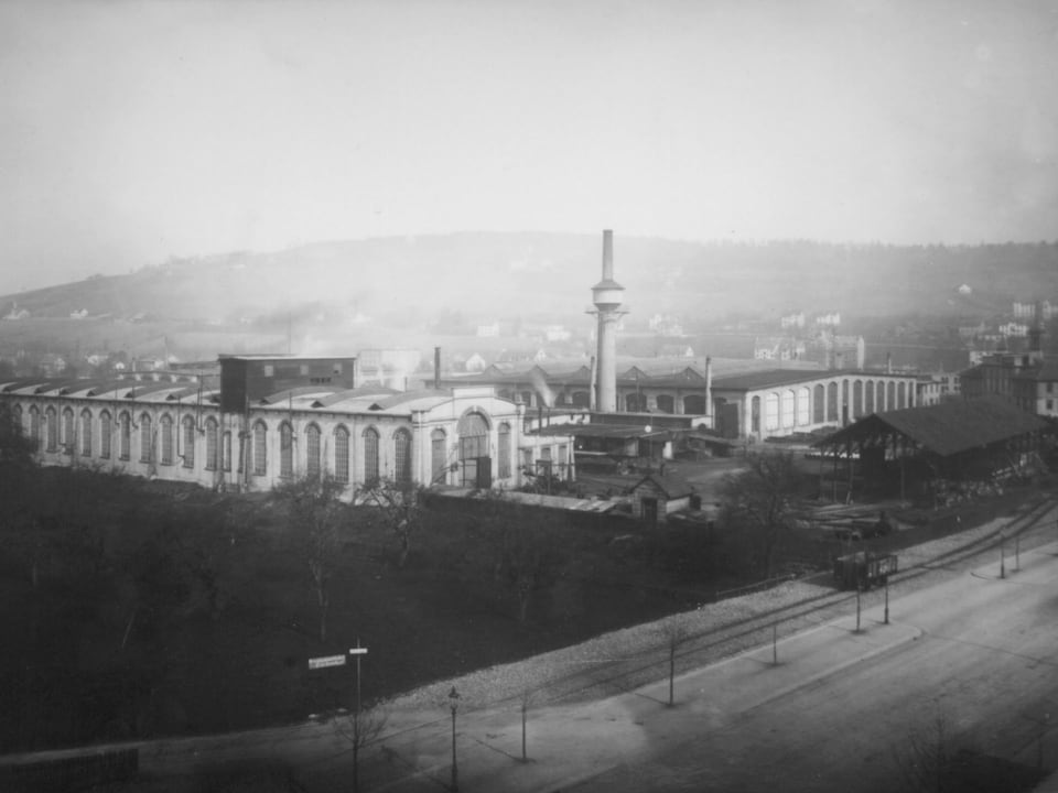 Im Jahre 1900 dominierten Fabriken und Arbeitersiedlungen das heutige Zürich-West.