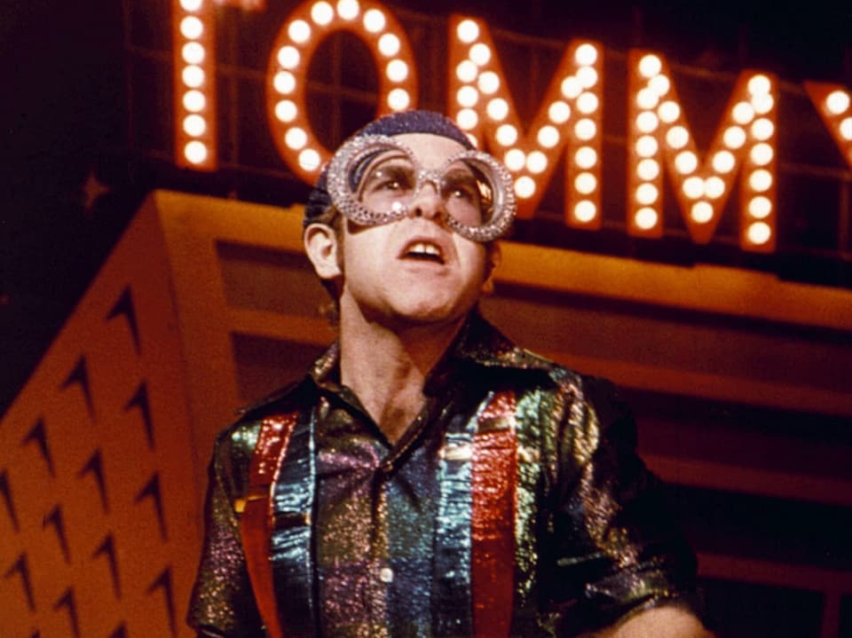Elton John im Film «Tommy» 1975.