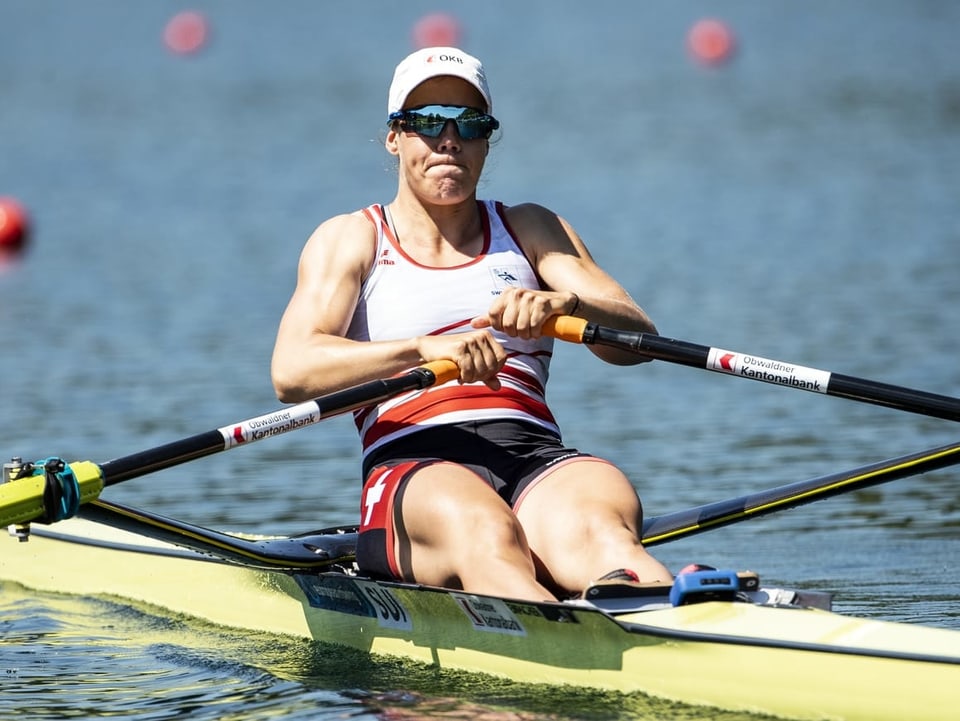 Schafft die Halbfinal-Qualifikation Gmelin im Skiff