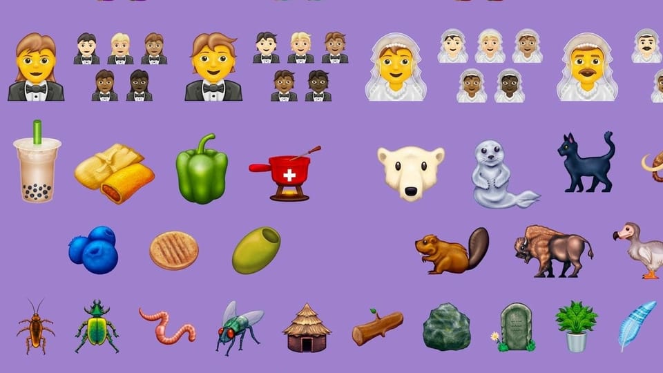 Neue Emojis mit Fondue.