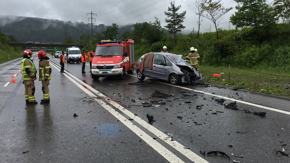 Tödlicher Verkehrsunfall auf Autobahnzubringer (14.6.2016)