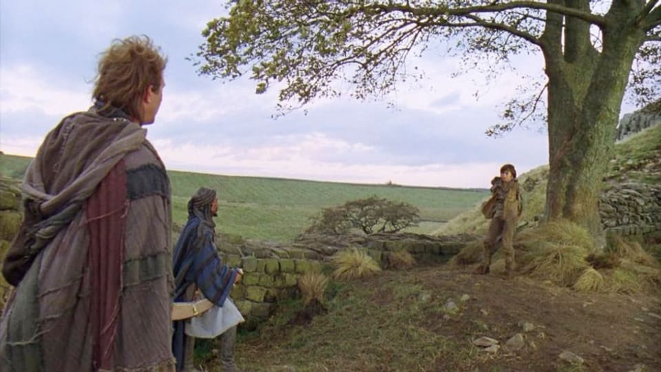 Die Szene mit dem Baum in der Sycamore Gap aus dem «Robin Hood – König der Diebe» mit Kevin Costner.