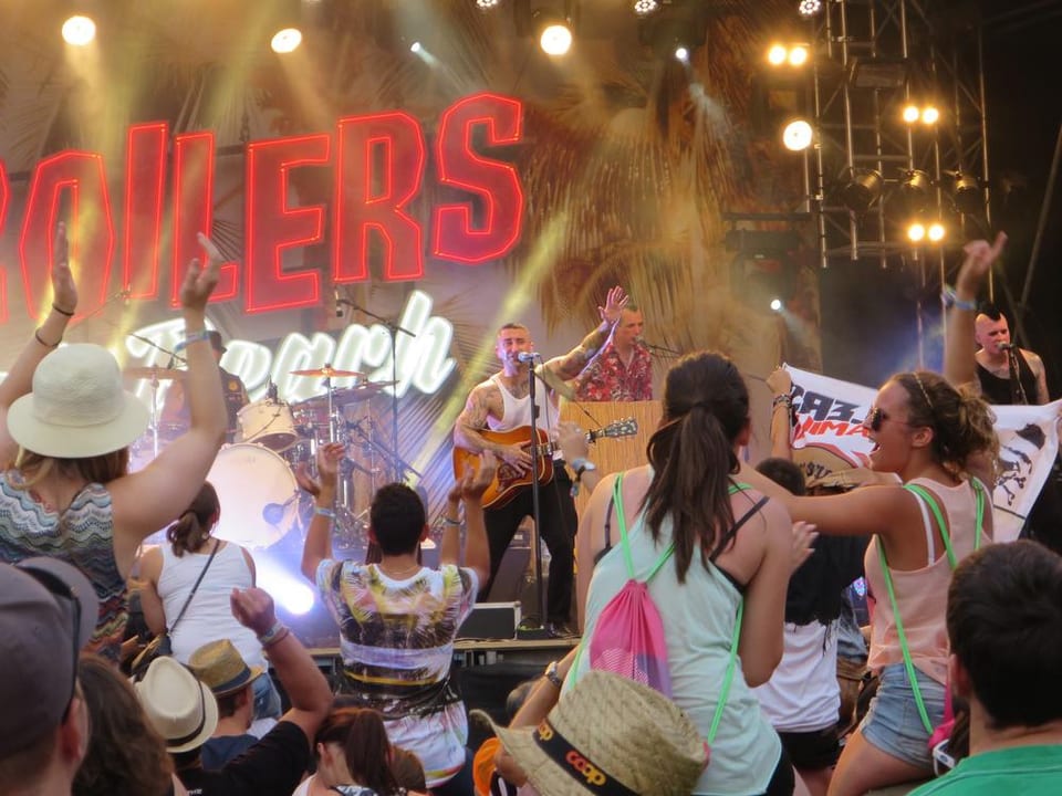 Broilers am Heitere Open Air 2015.