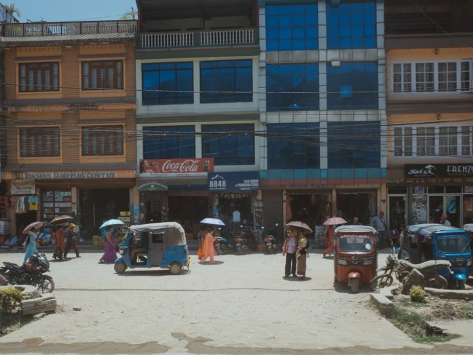 People of different religions, ethnicities and cultures live together in Nepal.  The cuisine is quite diverse.