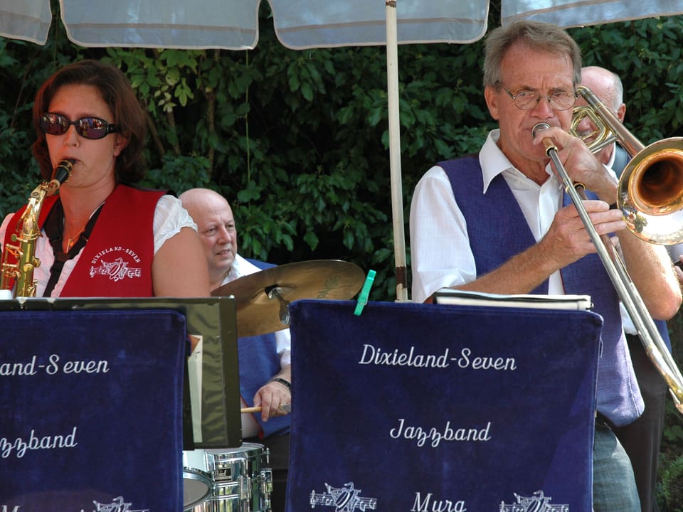 Jazzband in Mühlehorn.