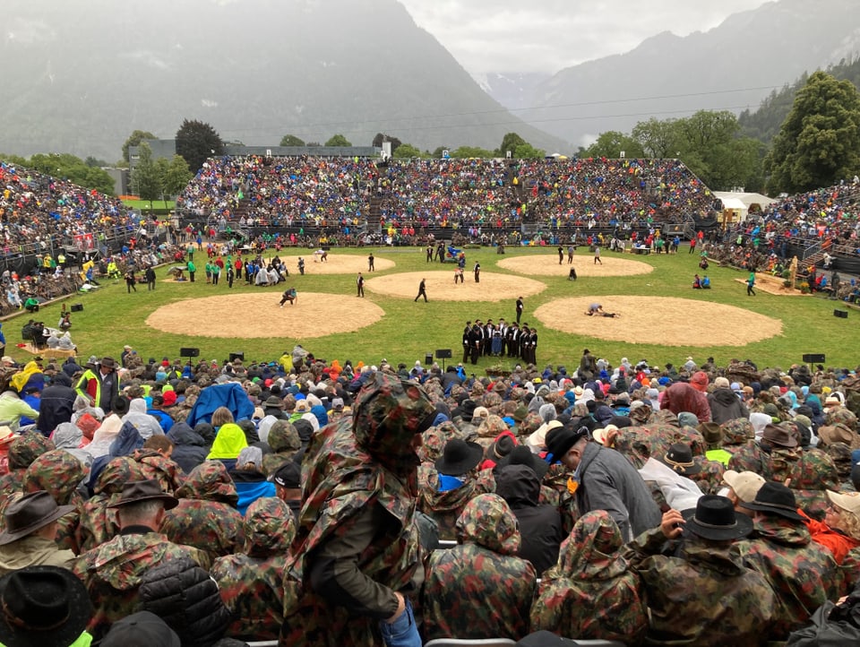 Regen in Interlaken