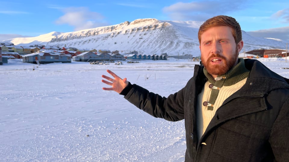 Der junge Schweizer Konsul unter dem Nordpol