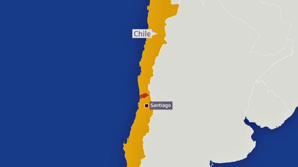 Karte von Chile