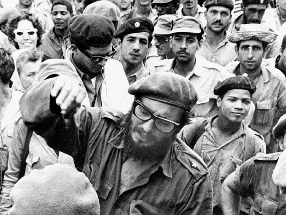 Castro mit seinen Verbündeten.