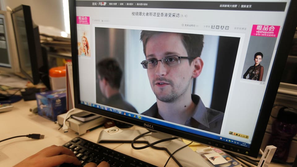 Ex-US-Geheimdienstmitarbeiter Edward Snowden.