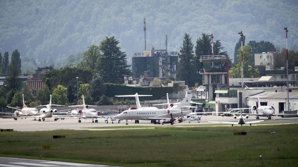 Flughafen Lugano.