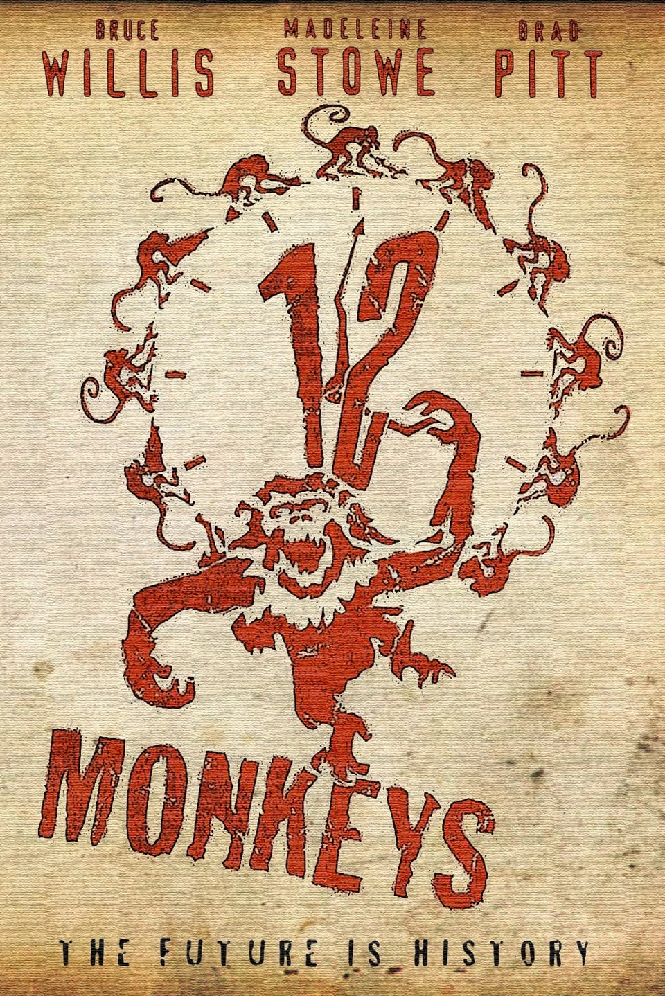 Filmplakat von «12 Monkeys»