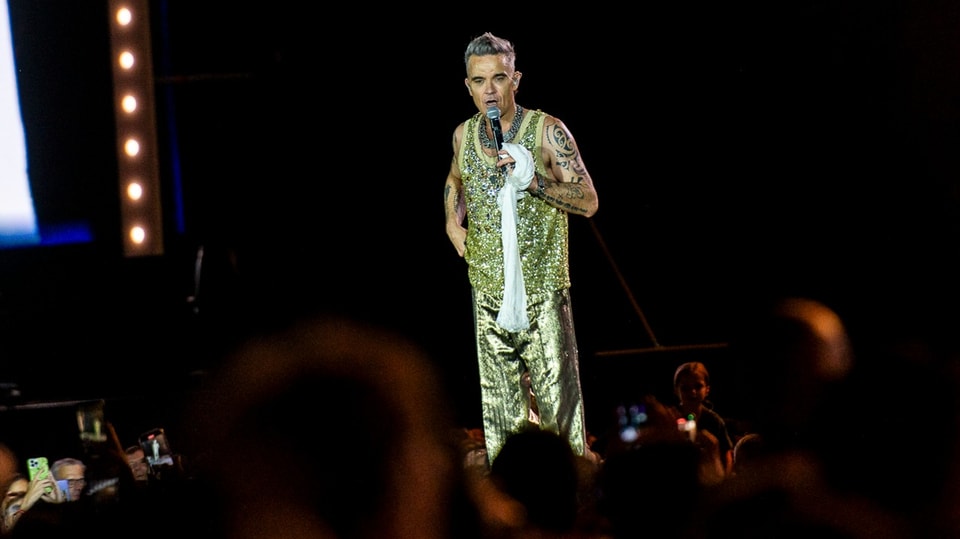 Robbie Williams am Zürich Openair 2023