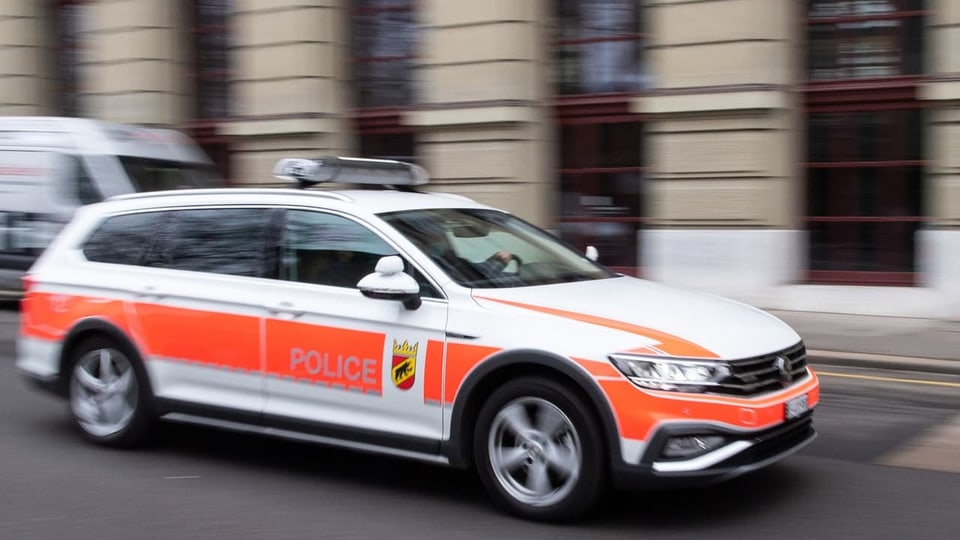 Polizeiauto.