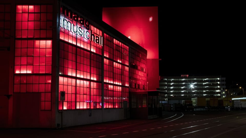Die Maag-Halle in Zürich.