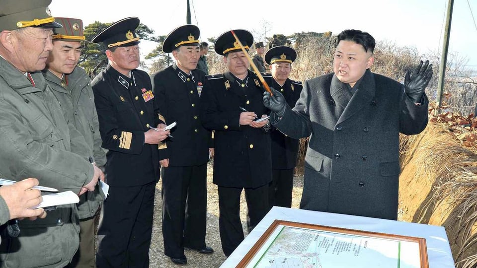 Kim Jong Un vor wenigen Tagen.