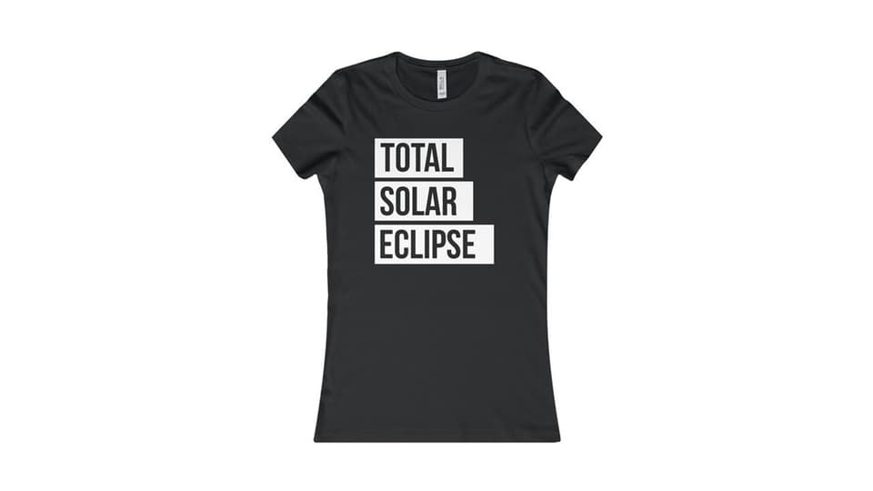 «Total Solar Eclipse»-Shirt..
