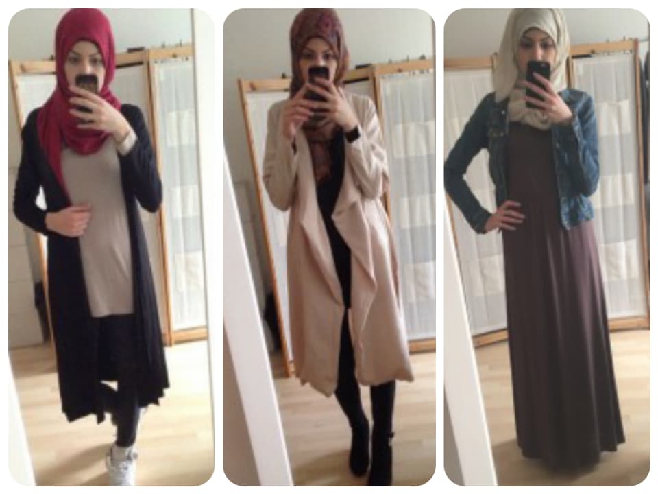 Amirah in muslimischer Kleidung
