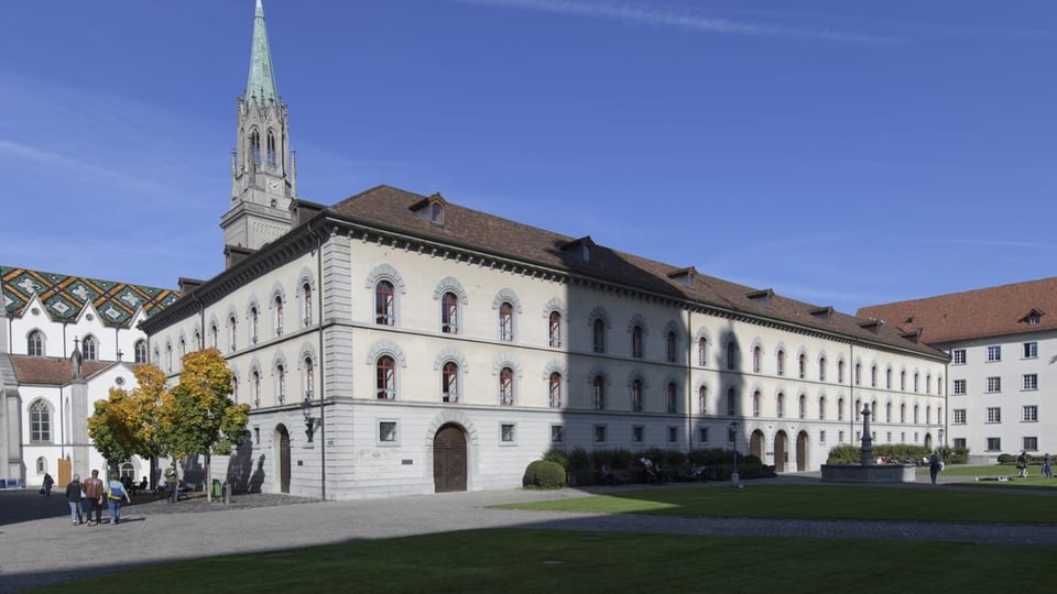 Gebäude des Staatsarchivs des Kantons St. Gallen im Stiftsbezirk
