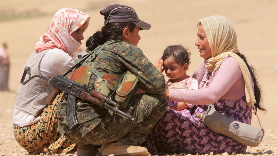 Die jesidischen Kämpferinnen spielten bei der Rückeroberung von Kobane eine bedeutende Rolle.