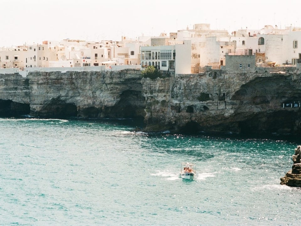Die Küste von Bari.