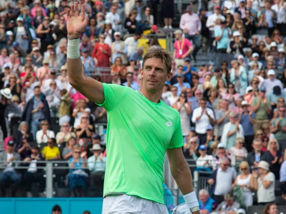 Verabschiedet sich vom Tennis-Zirkus Kevin Anderson.
