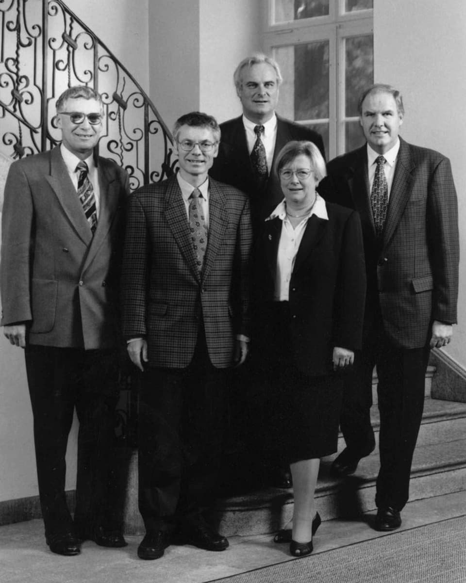 Regierungsratsfoto von 1996