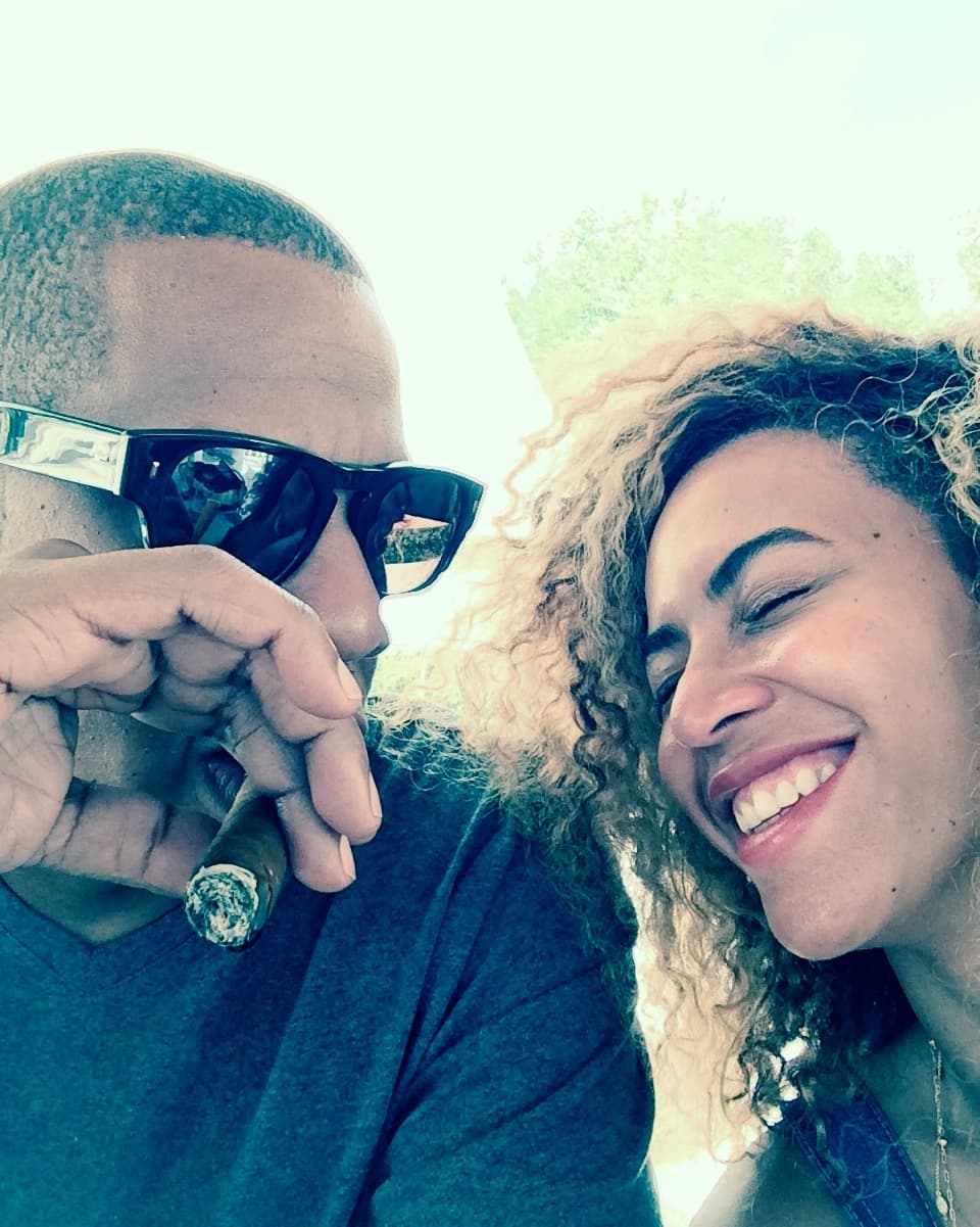 Beyonce mit Jay-Z