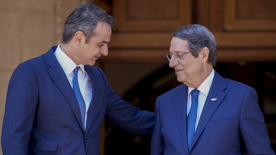 Mitsotakis und Anastasiades wollen die Teilung Zyperns überwinden