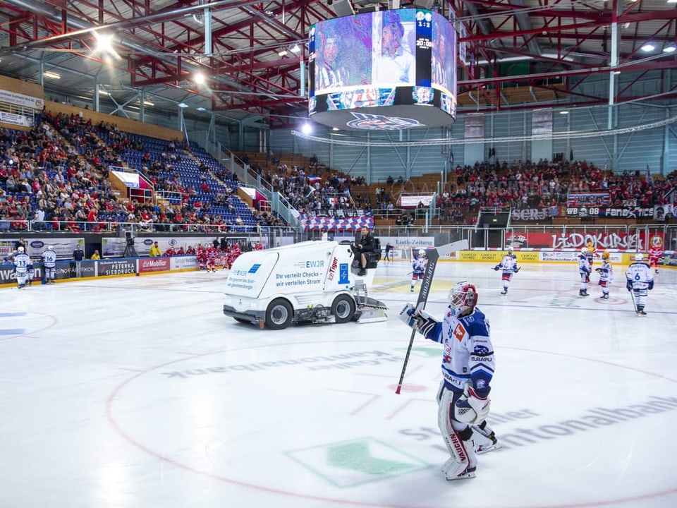 Kurz vor dem Abbruch Lakers – Lions
