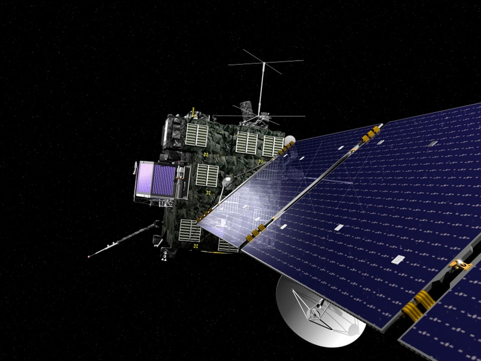 Bild der Rosetta-Raumsonde