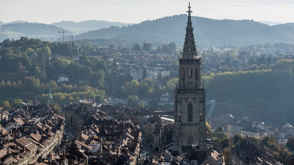 Blick auf die Stadt Bern