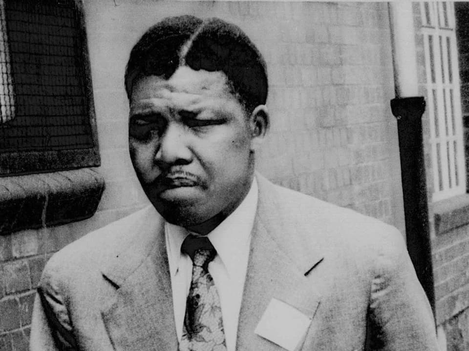 Der 42-jährige Neldon Mandela 1962